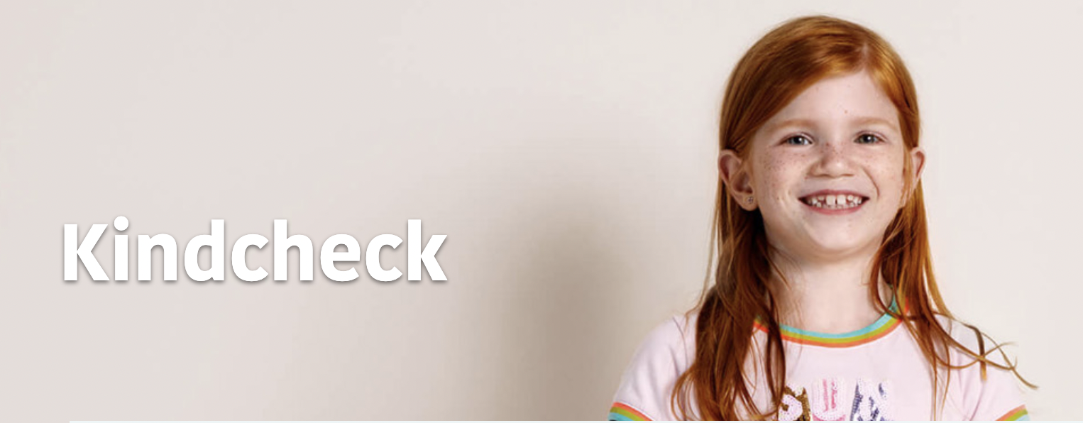 Klik op de afbeelding om meer te lezen over het uitvoeren van een kindcheck